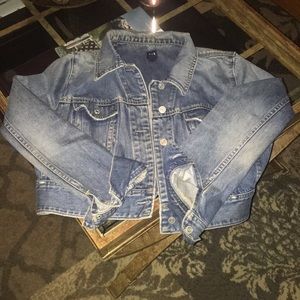Gap Cropped Denim Jacket